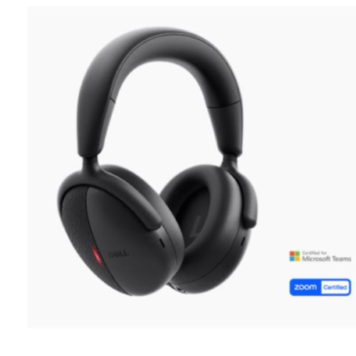Dell Premier Wireless ANC Headset WL7024 - Cuffie con microfono - dimensione completa - Bluetooth - senza fili, cablato - eliminazione rumore attivata - jack 3,5 mm, USB-C tramite adattatore Bluetooth, USB-A tramite adattatore Bluetooth - Zoom Certificato